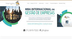 Desktop Screenshot of fcgb.edu.br